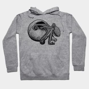 Octopus and a Coconut Shell Hoodie